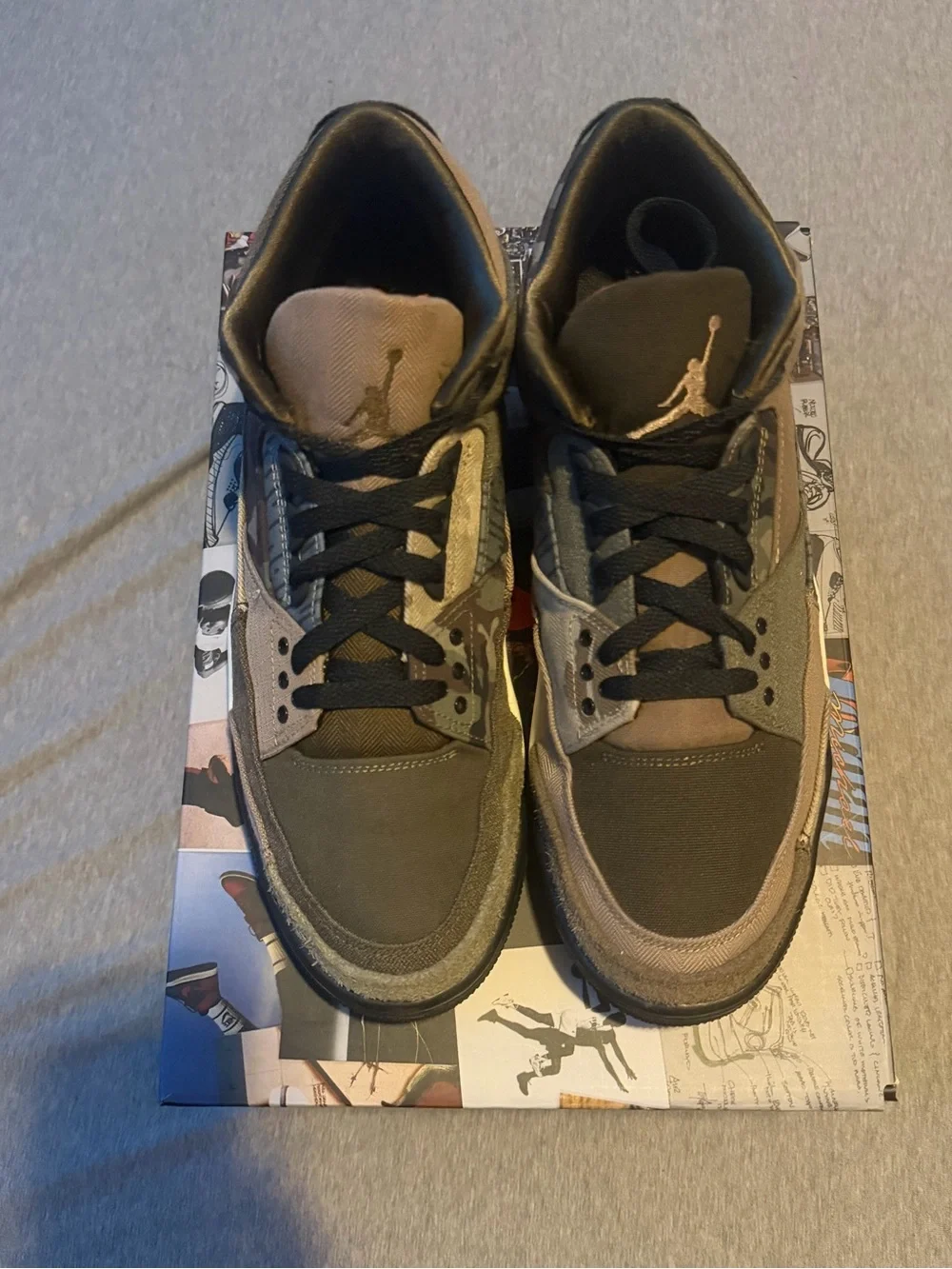 Jordan 3 patch work